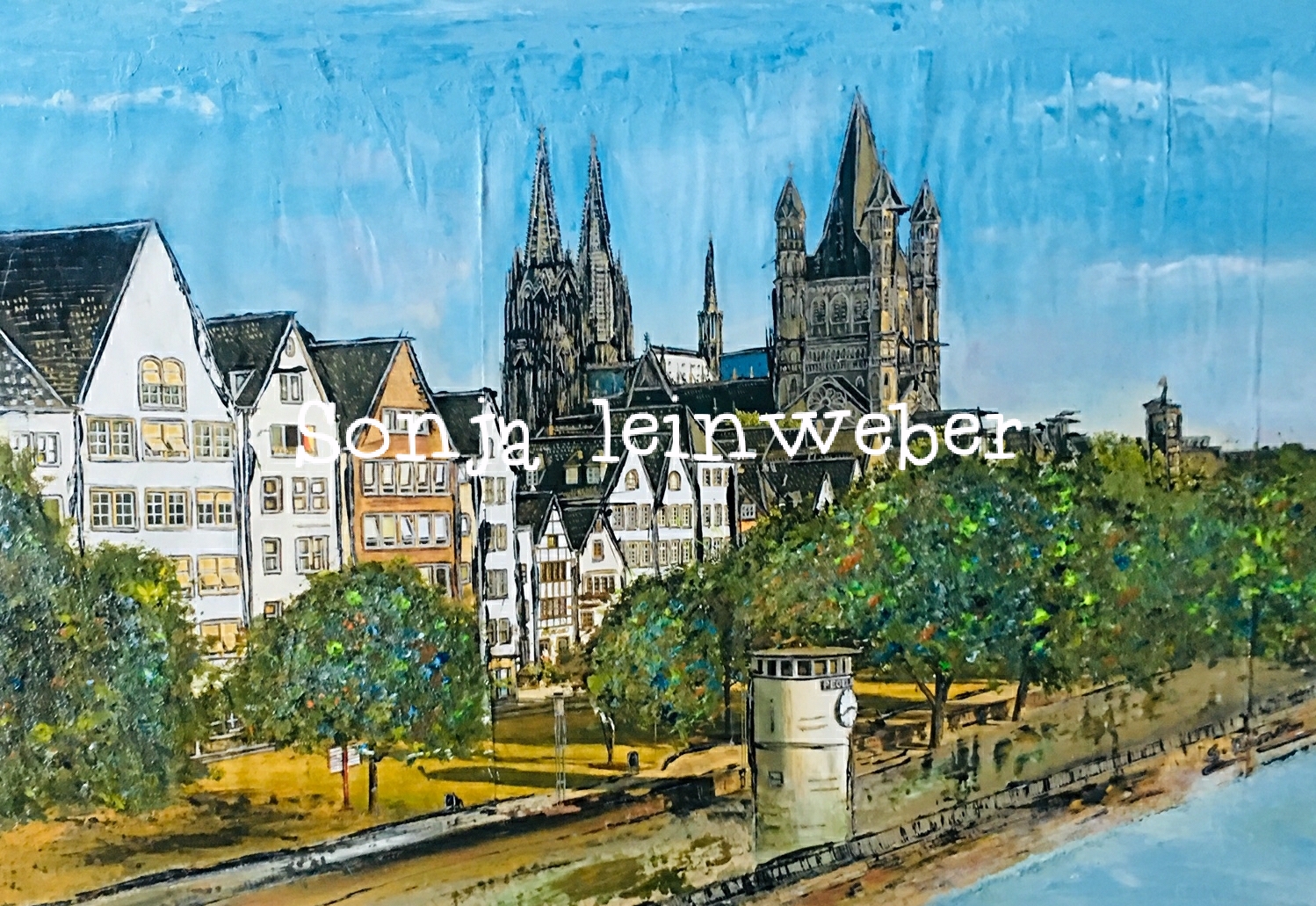 Köln-Collage von Sonja Leinweber