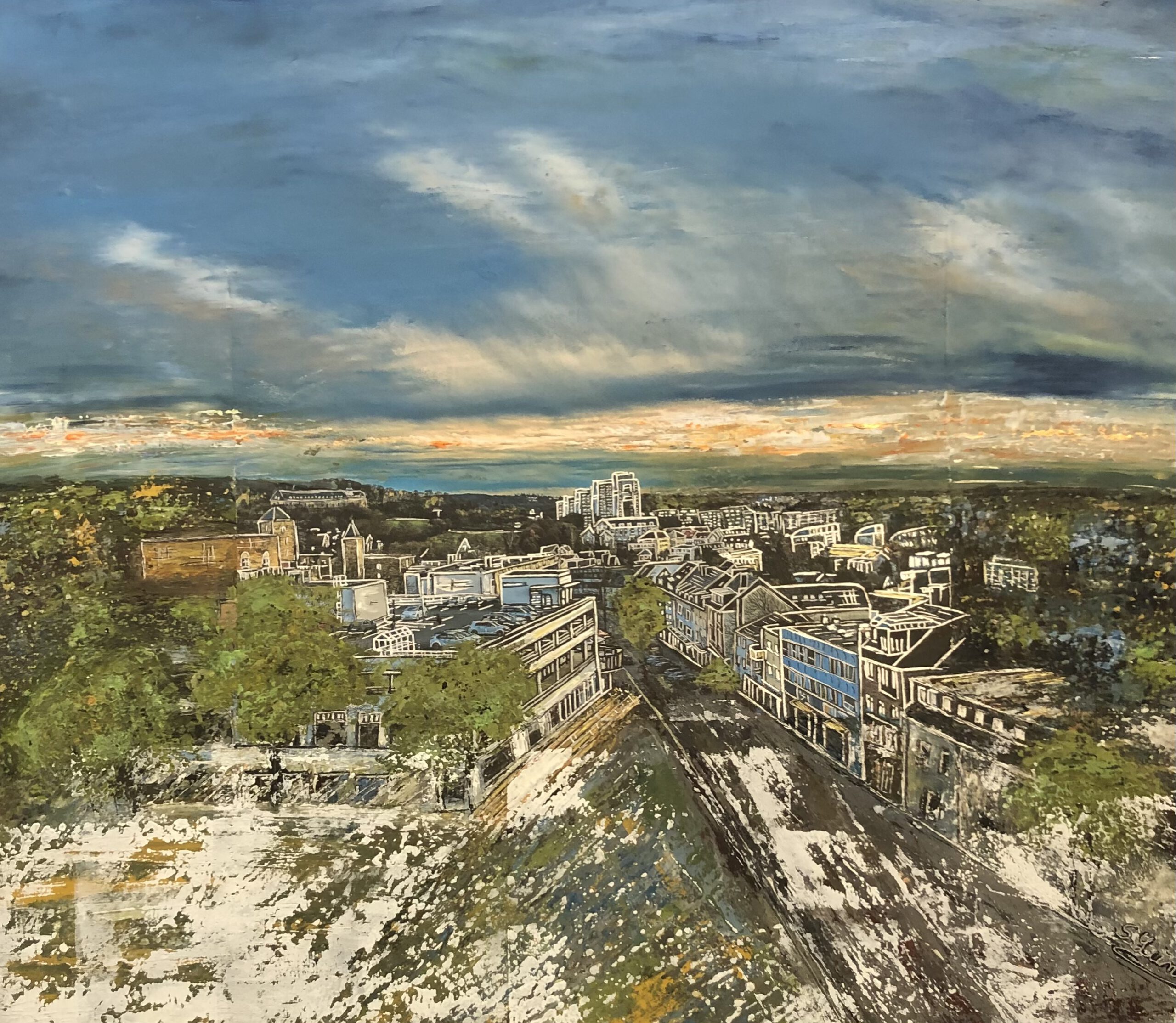 Köln-Collage von Sonja Leinweber