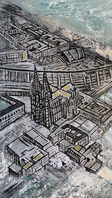 Köln-Collage von Sonja Leinweber
