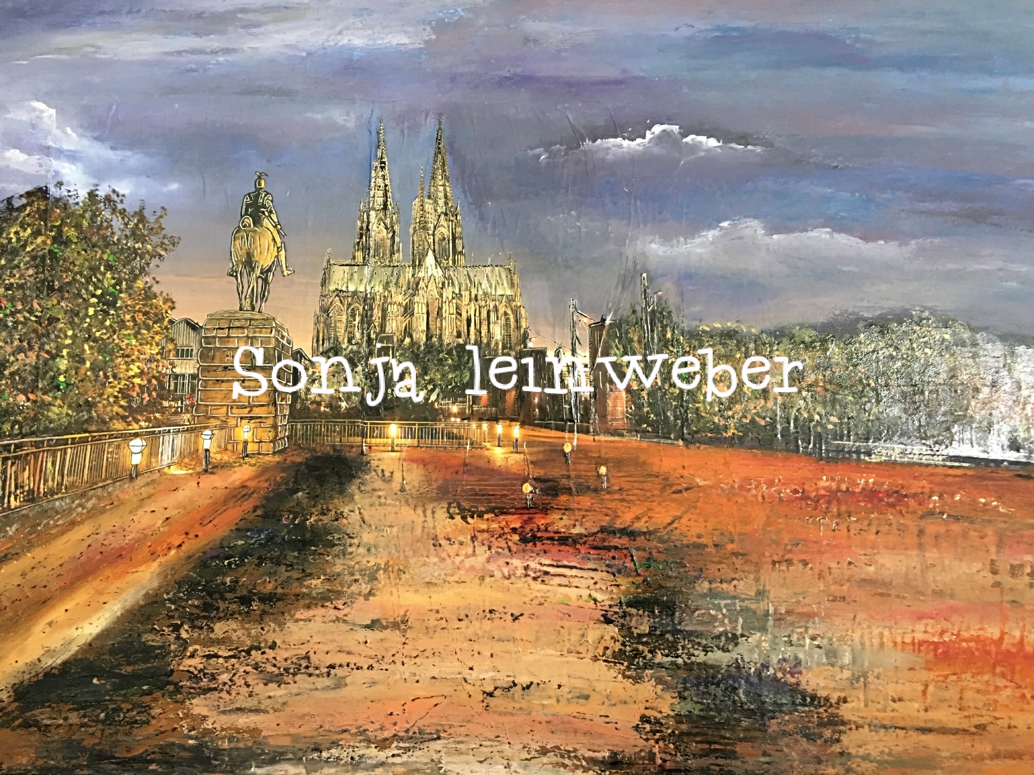 Köln-Collage von Sonja Leinweber