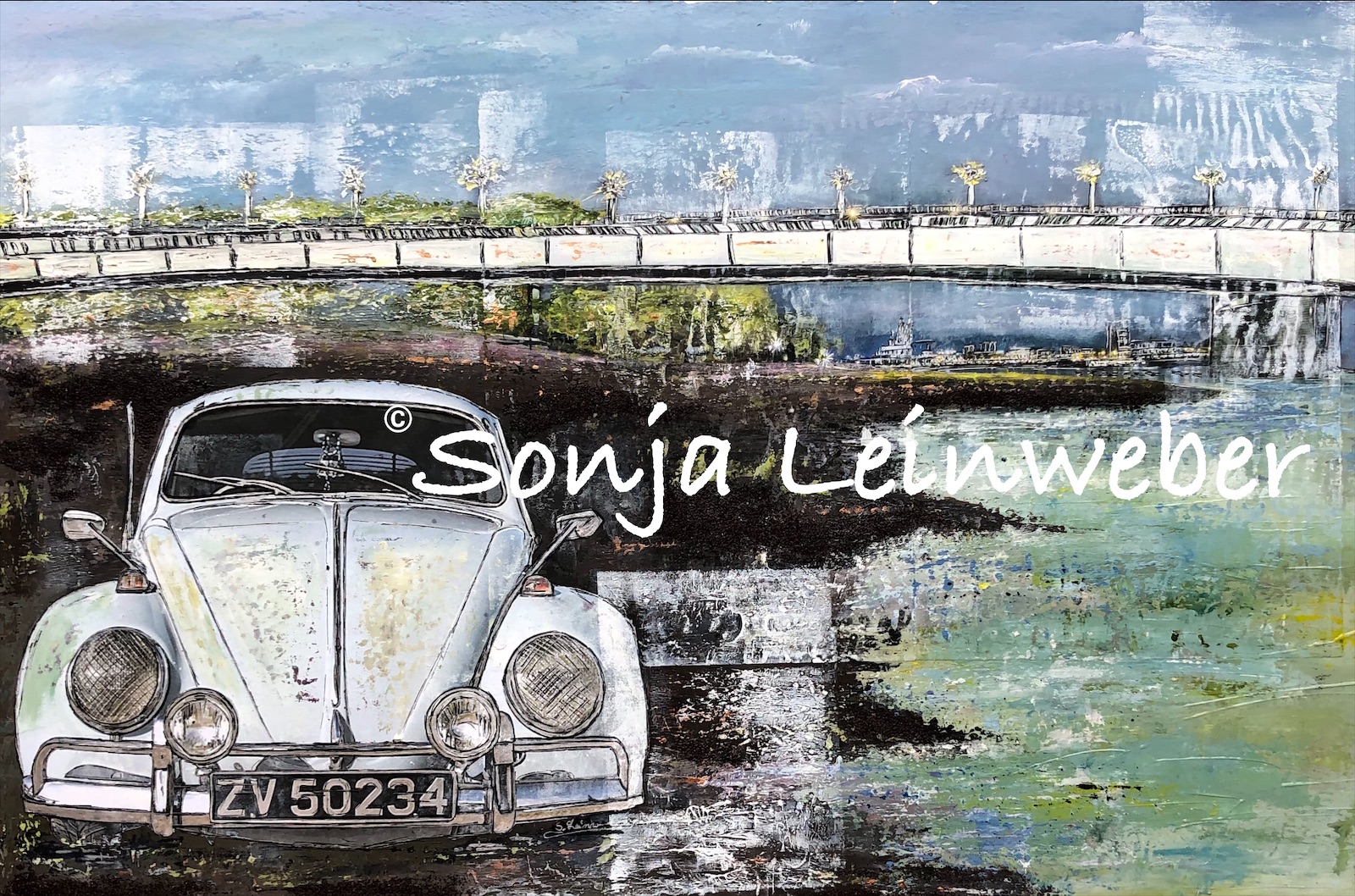 Köln-Collage von Sonja Leinweber