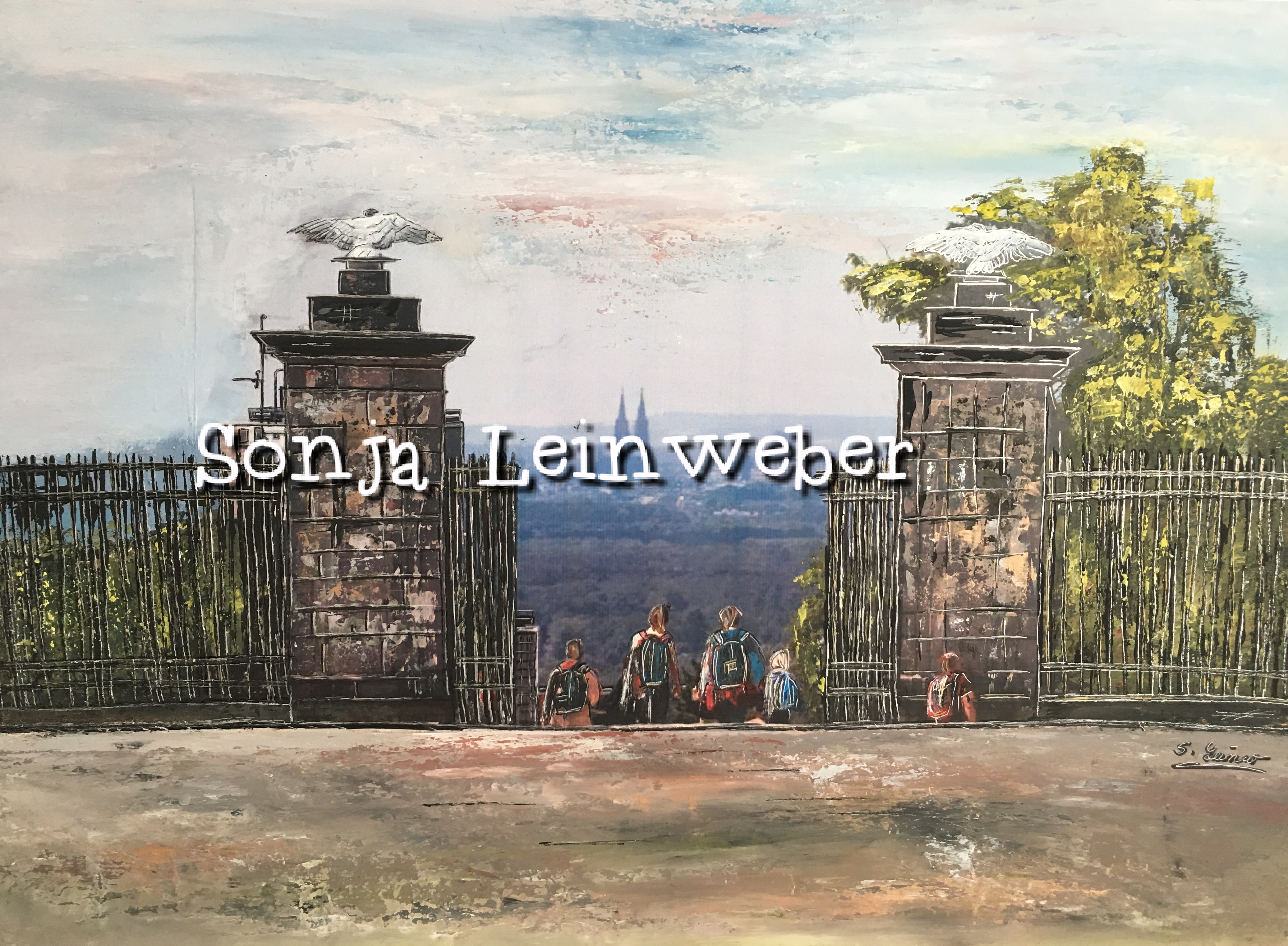 Köln-Collage von Sonja Leinweber