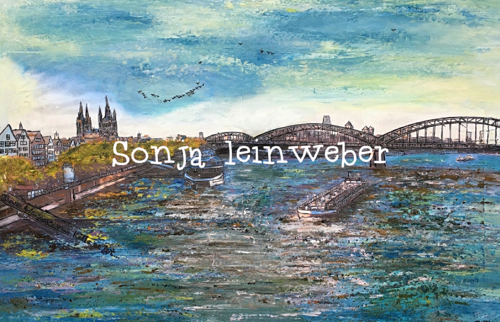 Köln-Collage von Sonja Leinweber