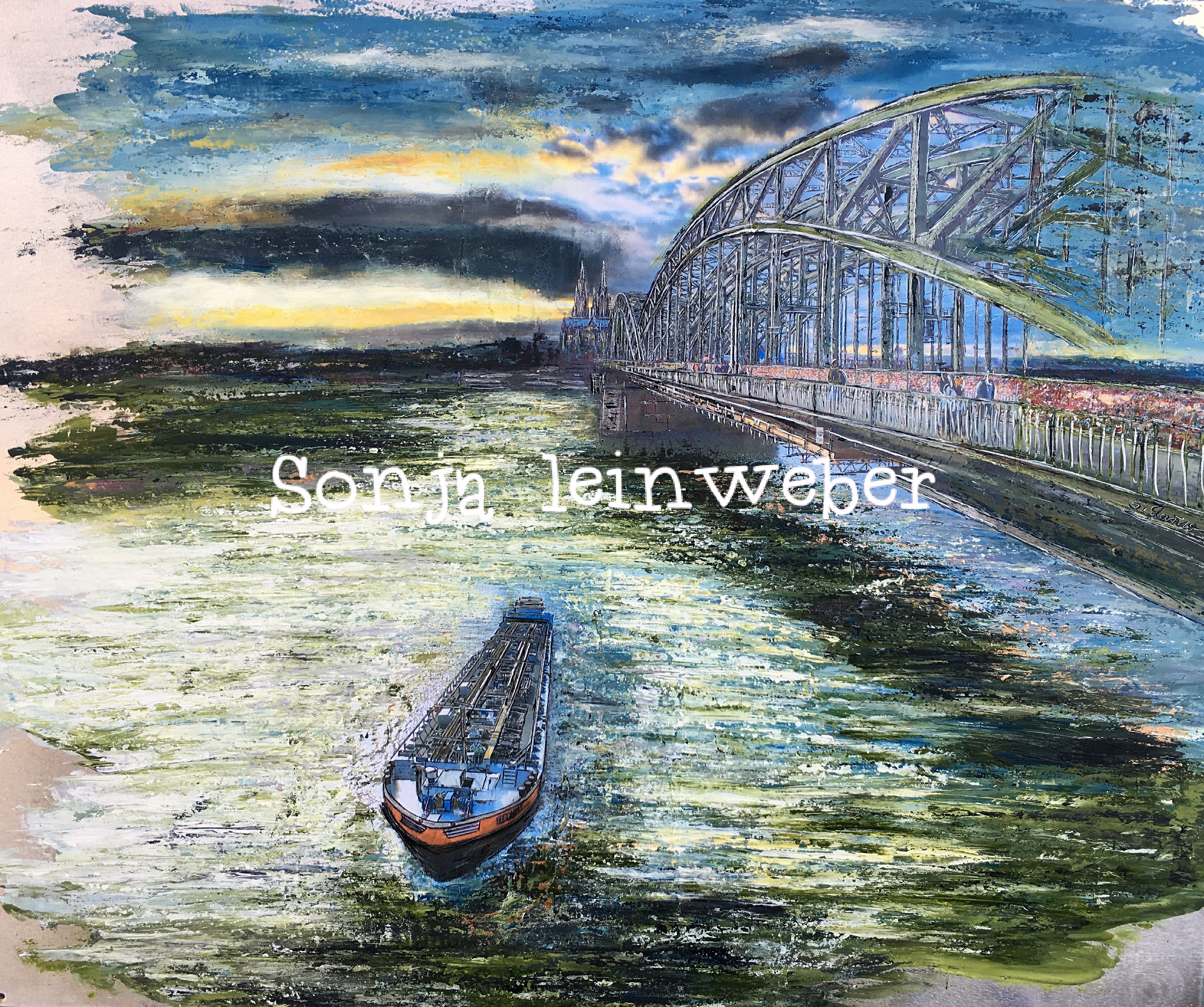 Köln-Collage von Sonja Leinweber